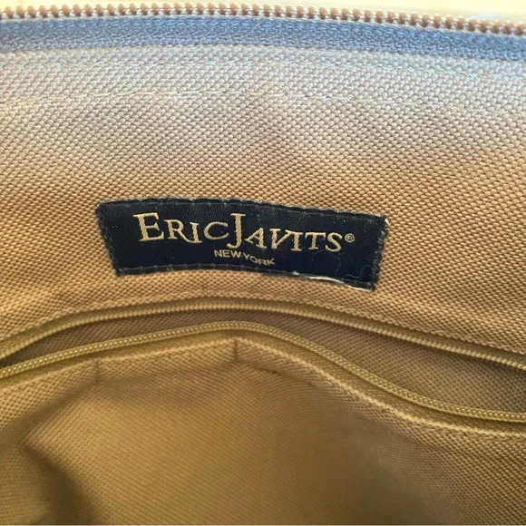 Eric Javits Raffia Hobo Woven Crossbody Purse - Picture 14 of 16